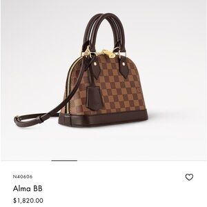 Louis vuitton alma bb